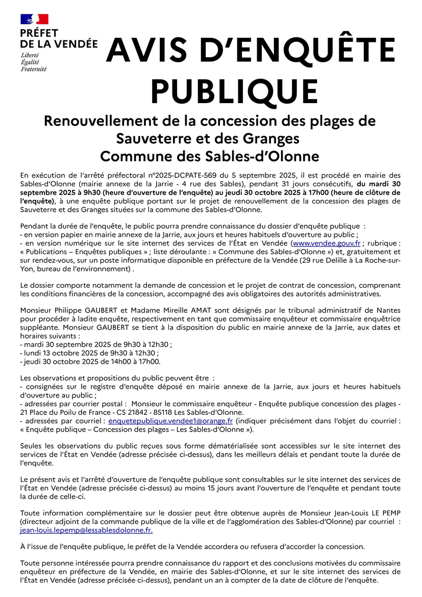 AvisEnquete_concessionplages_Sauveterre_Granges