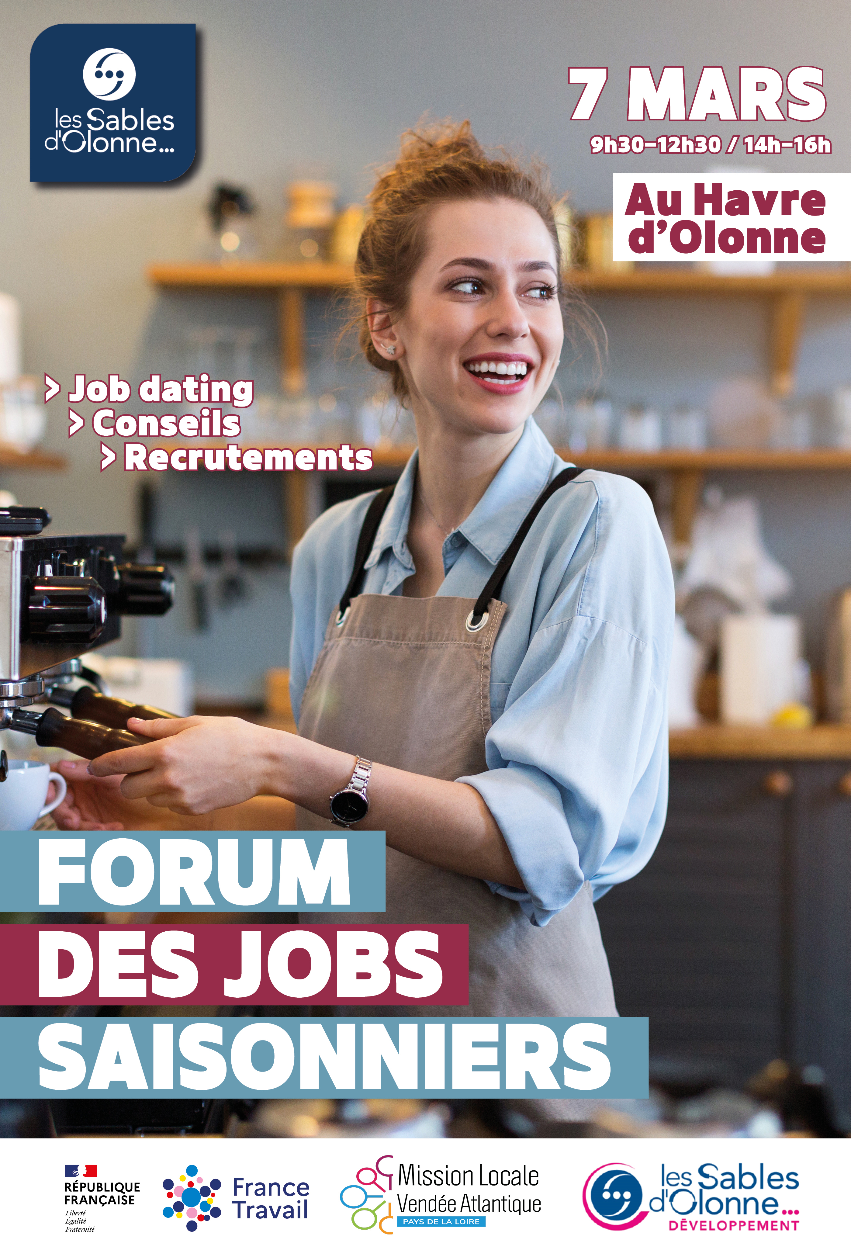 Jobs saisonniers_Les_sables_dolonne