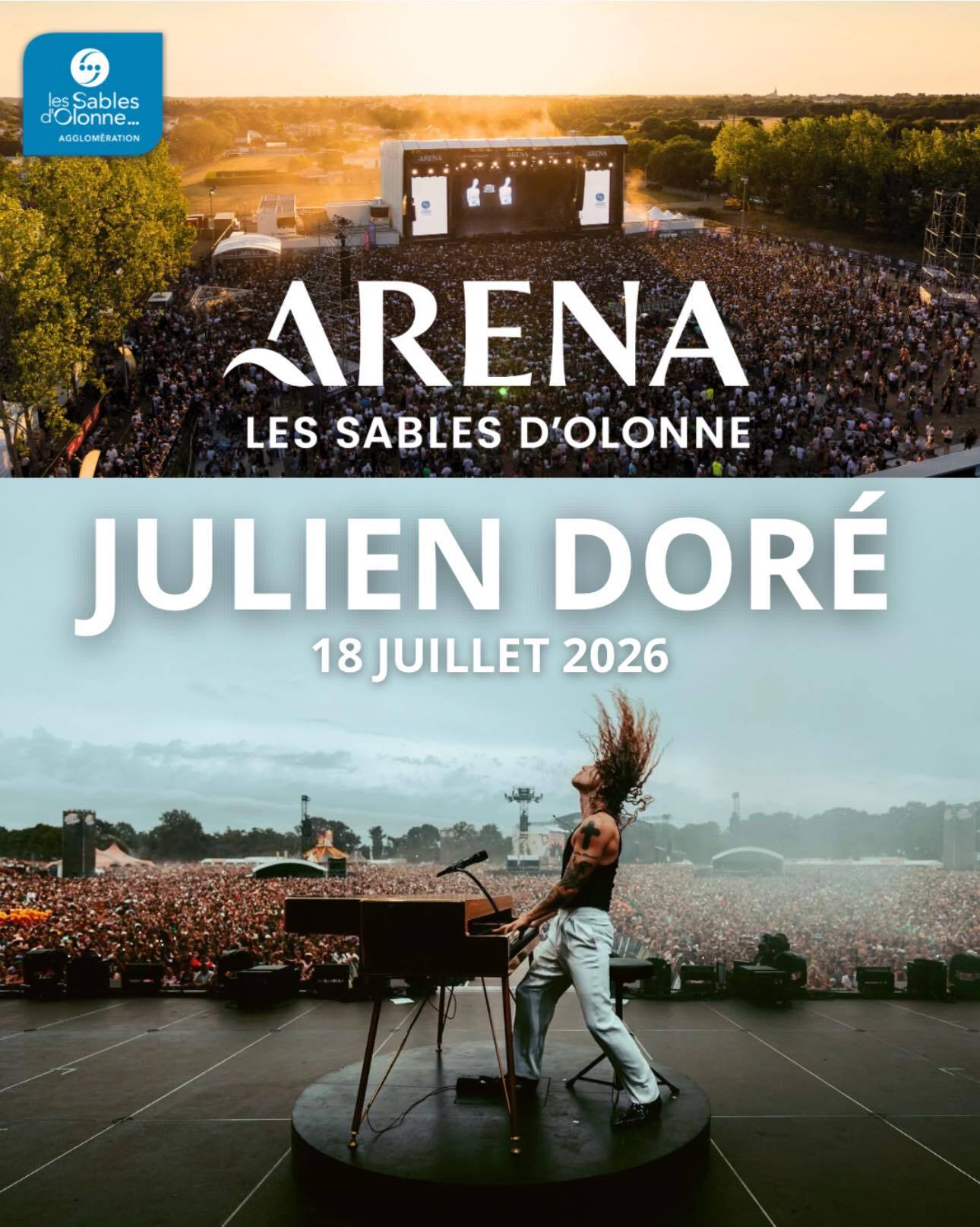 Julien Doré l'Arena Forum