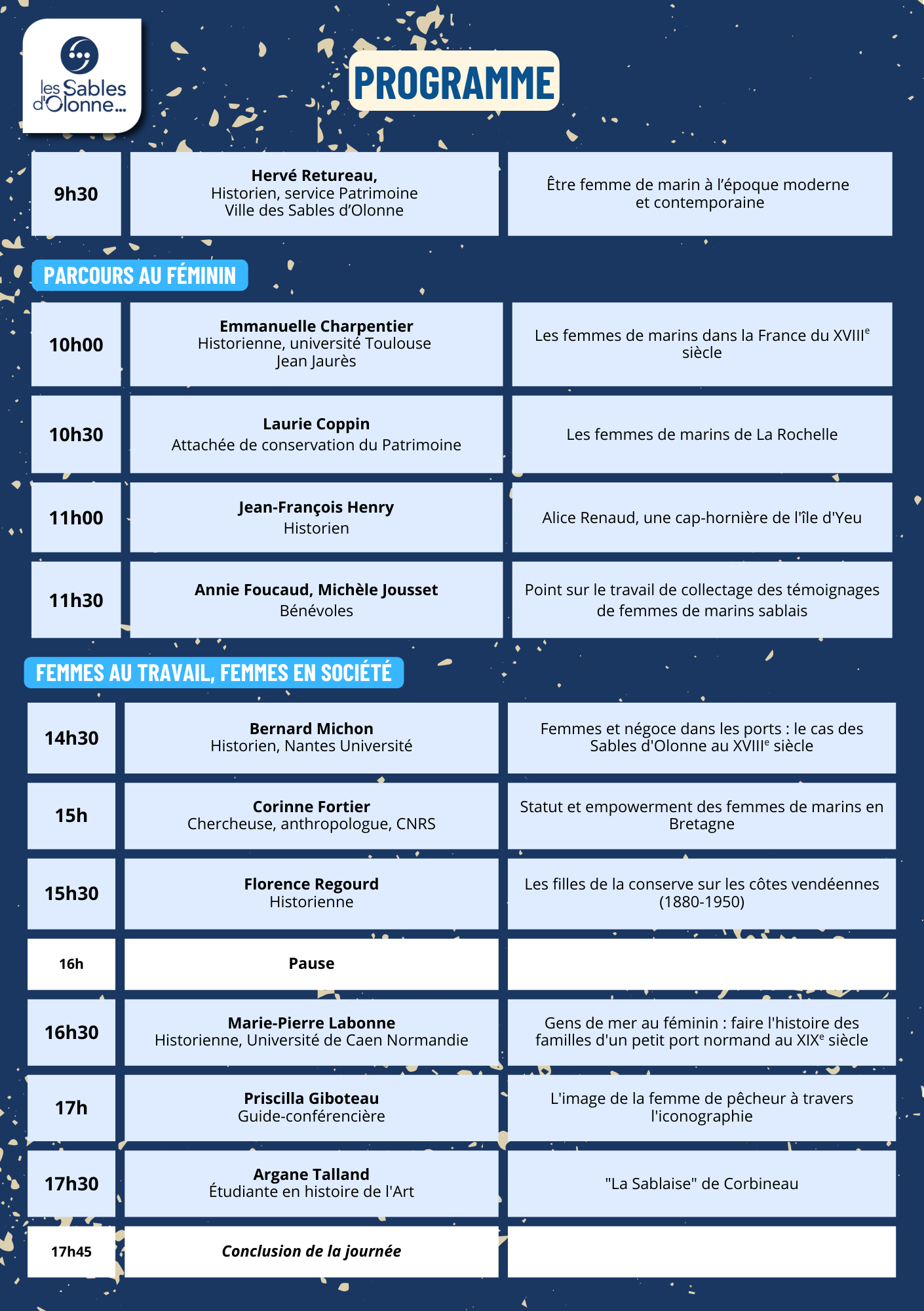 PROGRAMME COLLOQUE GENS DE MER