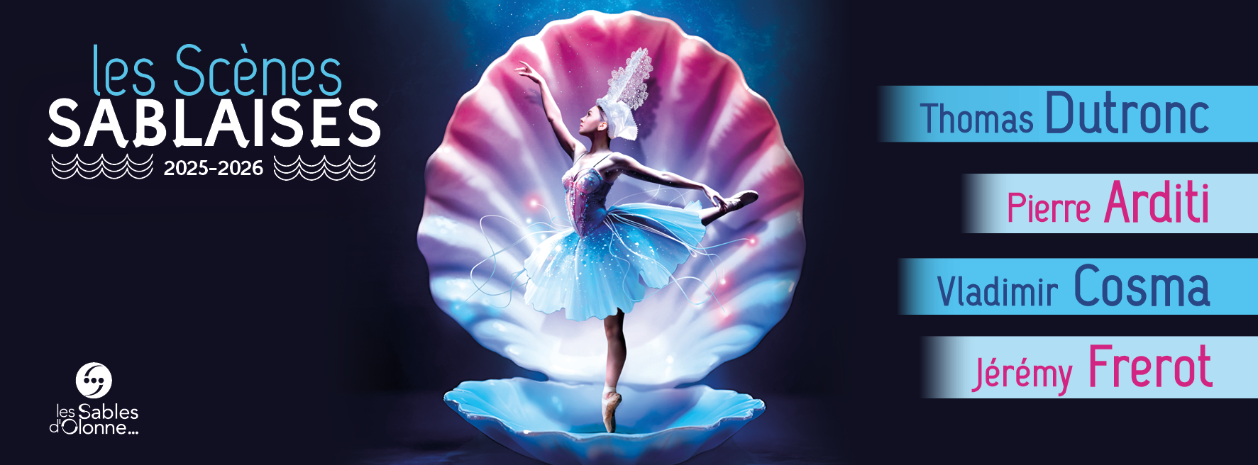 Saison culturelle 2025 2026 Les Sables d'Olonne