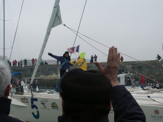 Arrivée Bruce Schwab