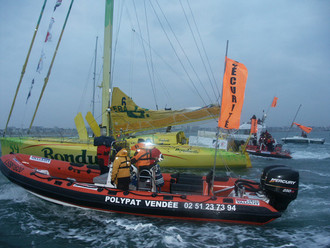 Arrivée Jean Le Cam 3