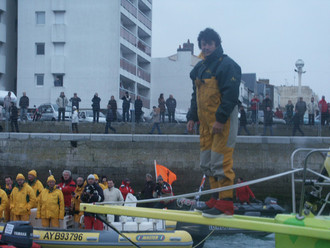 Arrivée Jean Le Cam