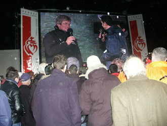 Arrivée Vincent Riou