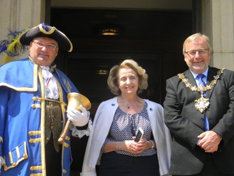 Juillet 2016 rencontre de Madame Cornu Directrice de la MFR Atlantic