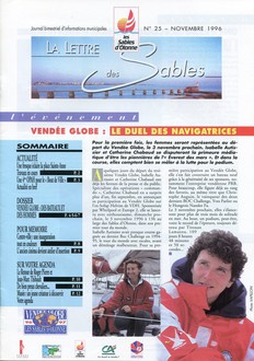 Lettre des Sables - Novembre 1996
