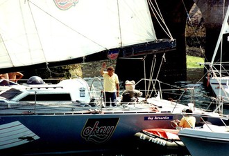 Vendee Globe Challenge 1989-1990 - Arrivee Guy Bernardin