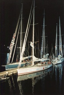 Vendee Globe Challenge 1989-1990 - Bateau Bertie Reed Avant Depart