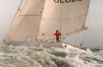 1996-1997 - Arrivee Christophe Auguin 3 -JPSene